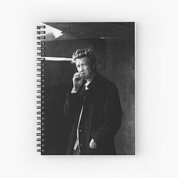 David Lynch Spiral Notebook