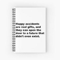 David Lynch Quote Spiral Notebook