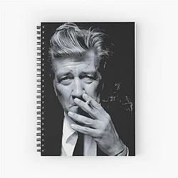 David Lynch Spiral Notebook