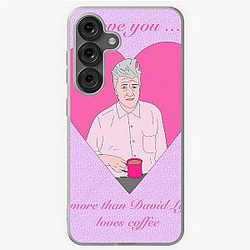 David Lynch Valentines Anniversary card Samsung Galaxy Soft Case
