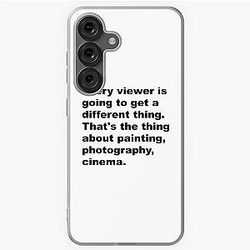 Every viewer will get a different thing. David Lynch Quote Samsung Galaxy Case