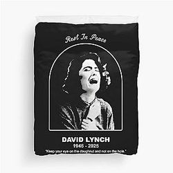 David Lynch Merch Duvet Cover