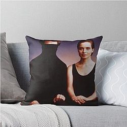 David Lynch Isabella Rossellini Throw Pillow