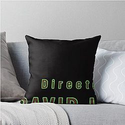 Directed by David Lynch Throw Pillow