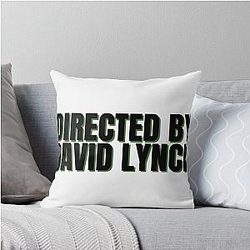 Directed by David Lynch Throw Pillow