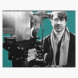 A young David Lynch behind camera Jigsaw Puzzle