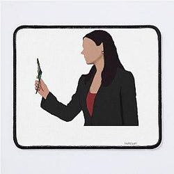Criminal Minds Spencer Reid, Emily Prentiss, Derek Morgan, Aaron Hotchner, David Rossi, Penelope Garcia Mouse Pad