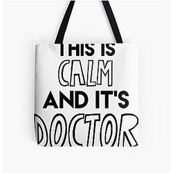Criminal Minds, Spencer Reid, Emily Prentiss, Derek Morgan, Aaron Hotchner, David Rossi, Penelope Garcia All Over Print Tote Bag