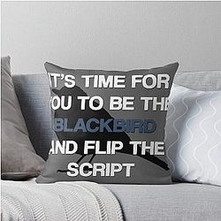Criminal Minds Spencer Reid Emily Prentiss Derek Morgan Aaron Hotchner Penelope Garcia Throw Pillow