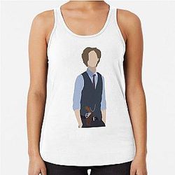 Criminal Minds, Spencer Reid, Emily Prentiss, Derek Morgan, Aaron Hotchner, David Rossi, Penelope Garcia Racerback Tank Top