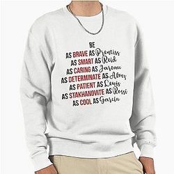 Criminal Minds Spencer Reid Emily Prentiss Derek Morgan Aaron Hotchner David Rossi Penelope Garcia Pullover Sweatshirt