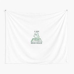 I See Dead Cells Funny Excel Ghost Tapestry