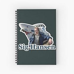 Deadliest Catch Sig Blue Notebook