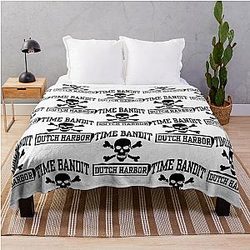 Time Bandit Official Deadliest Catch Guys Throw Blanket