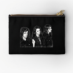 Dead Moon Monotype Vinyl etching Dead Moon Zipper Pouches