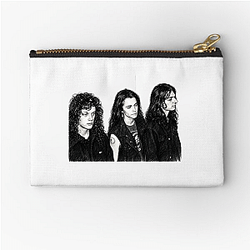 Dead Moon Monotype Vinyl etching Dead Moon Zipper Pouches
