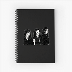Dead Moon Monotype Vinyl etching Dead Moon Notebook