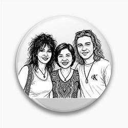 Dead Moon Andrew Loomis Drums Dead Moon Pins