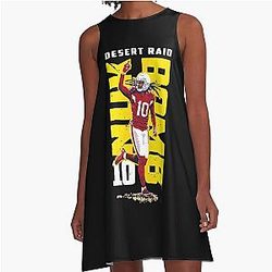 Deandre Hopkins Desert Tee A-Line Dress