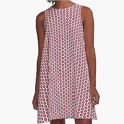 DeAndre Hopkins Number 10 Arizona Cardinals Inspired A-Line Dress