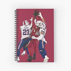 DeAndre Hopkins Spiral Notebook