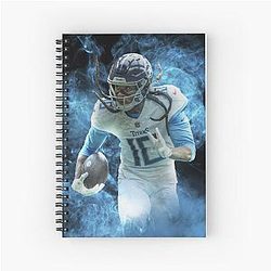 DeAndre Hopkins Tennessee Sports Art Notebook