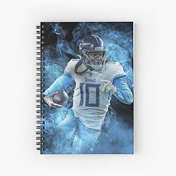 DeAndre Hopkins Tennessee Sports Art Notebook