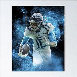 DeAndre Hopkins Tennessee Sports Art Poster
