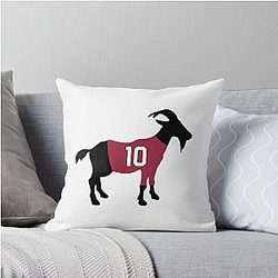 DeAndre Hopkins GOAT Throw Pillow