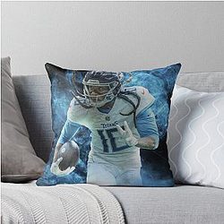 DeAndre Hopkins Tennessee Sports Art Throw Pillow