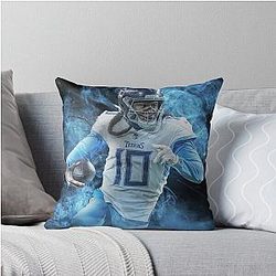 DeAndre Hopkins Tennessee Sports Art Throw Pillow