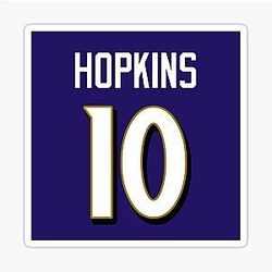 DeAndre Hopkins Ravens Sticker