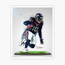 DeAndre Hopkins Houston Sports Sticker Art