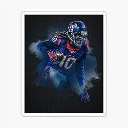 DeAndre Hopkins Houston Sports Art Sticker