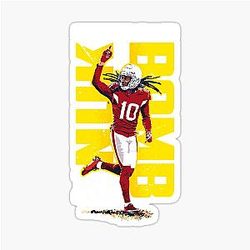 DeAndre Hopkins Desert Tee Sticker