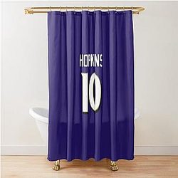 DeAndre Hopkins Ravens Shower Curtain