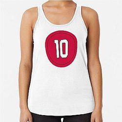 DeAndre Hopkins Number 10 Arizona Cardinals Racerback Tank Top