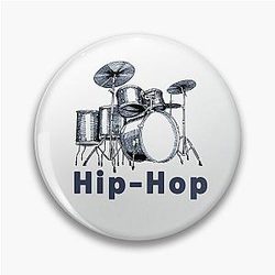Death Grips design Hip-hop lover Pin