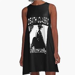Death Classic Grips A-Line Dress

I removed the duplicate word "death" and the weird characters.