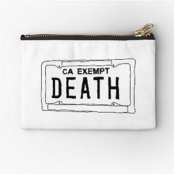 Government Plates by Death Grips Zipper Pouch