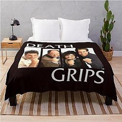 Death Grips Band Throw Blanket