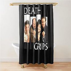 Death Grips Band Shower Curtain