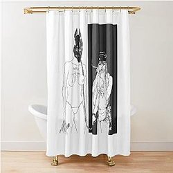The Money Store - Death Grips Shower Curtain -> The Money Store - Deathgrips Shower Curtain