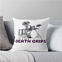 Death Grips Design Hip-hop Lover Throw Pillow