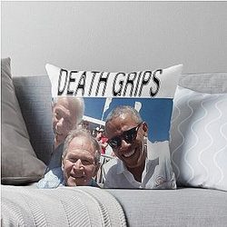Death Grips Merch Meme Throw Pillow