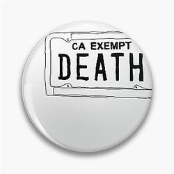 Government Plates by Death Grips Pin