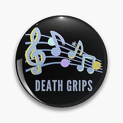 Death Grips design Hip-hop lover Pin