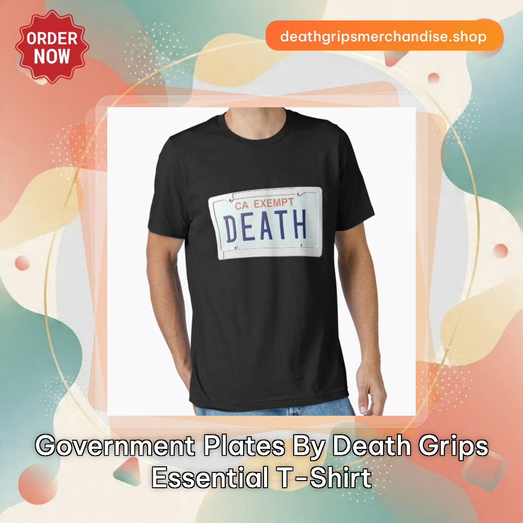 Government Plates by Death Grips Essential T-Shirt