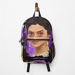 Deepika Padukone Bollywood Digital Painting Backpack