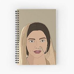 Deepika Padukone Mastani Notebook